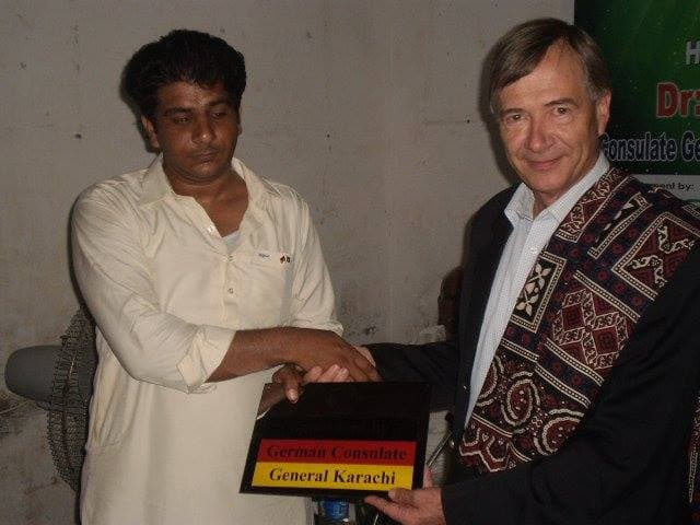 Award ceremony with German Consulate General Karachi