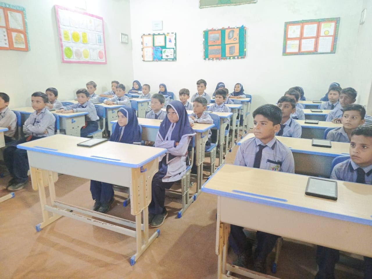 Students at Indus Educational Academy