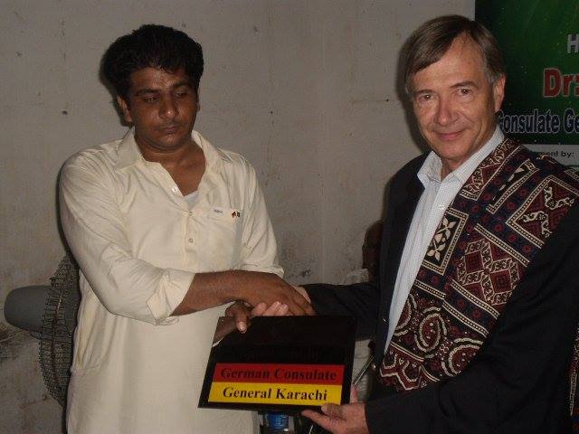 Award ceremony with German Consulate General Karachi