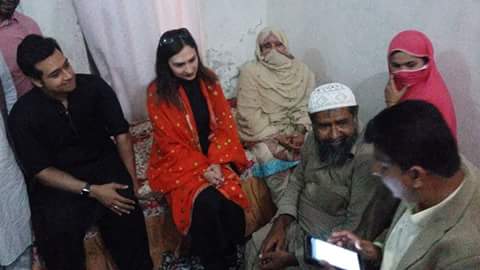 Community visit and interview with local family